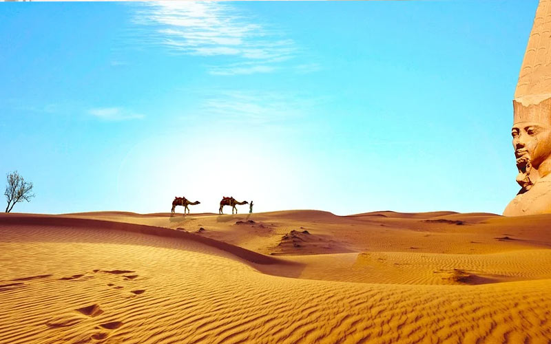 O que fazer no Egito: 10 atrações imperdíveis e dicas de viagem 8 Deserto do Egito e esfinge