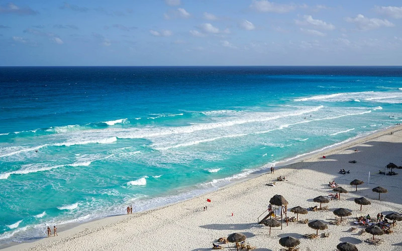 O que fazer em Cancún: descubra os melhores passeios 8 Imagem de uma praia do México