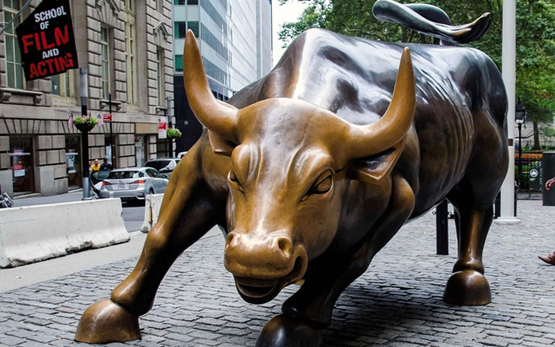 O que fazer em Nova York - Top 10 atrações na Big Apple 9 Monumento de Boi em Wall Street Nova York