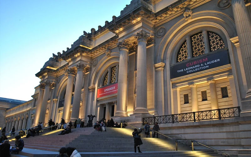 O que fazer em Nova York - Top 10 atrações na Big Apple 13 escadaria do Museu metropolitano em Nova York