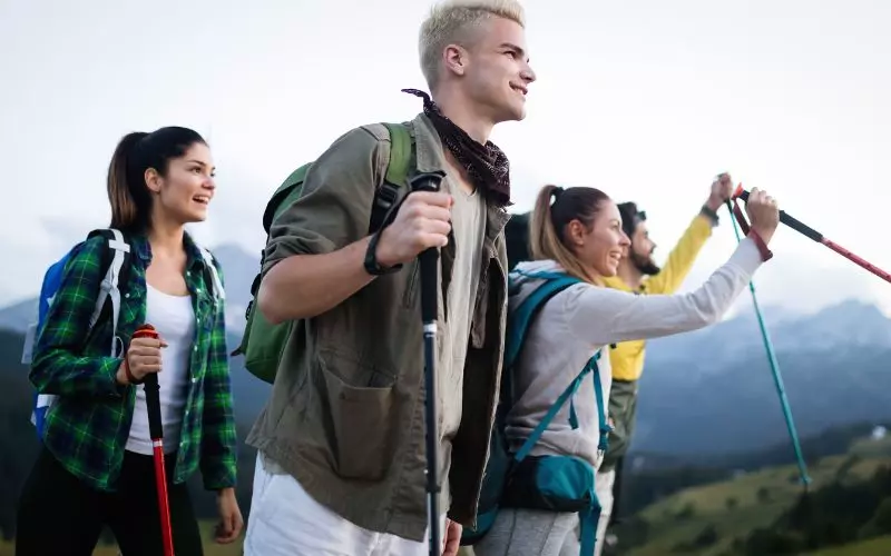 Viagem para Itália Explorando a Fascinante Visão Geral 5 Caminhadas Destino Experiência Mochila Estilo de Vida Conceito