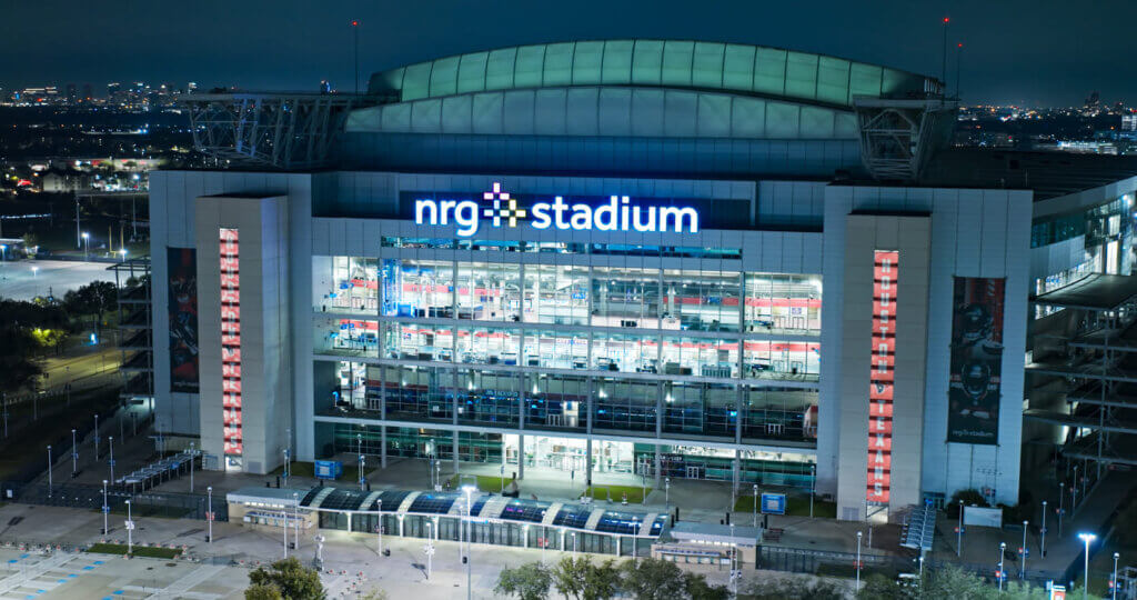 O estádio: NRG Stadium