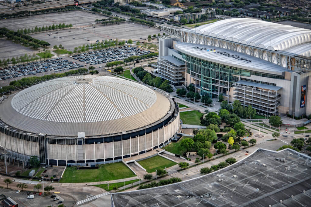 Viaje para Houston para a Copa do Mundo de Futebol 2026