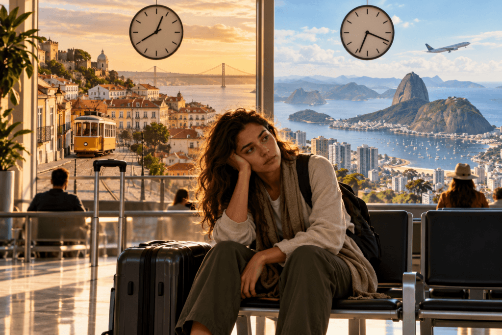 Fuso horário Portugal Brasil: 3 ou 4 horas, datas de 2026 e 2027 e jet lag 1 Fuso horário Portugal Brasil: 3 ou 4 horas, datas de 2026 e 2027 e jet lag